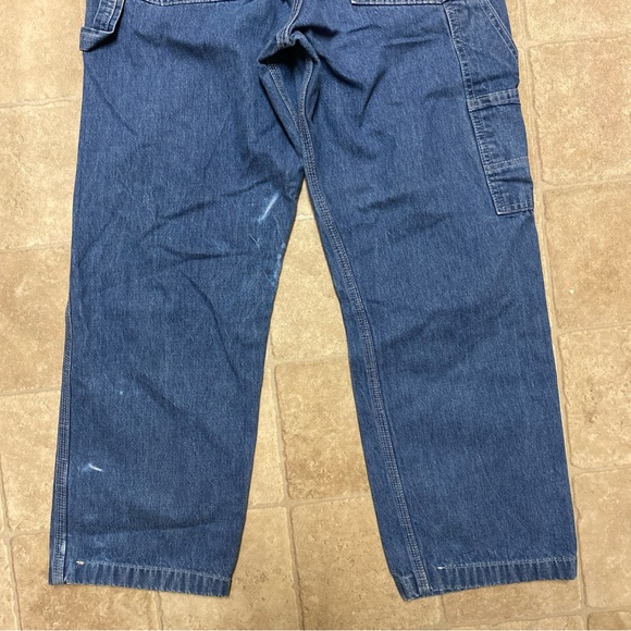 Oshkosh VTG Overalls 28X34 Measure Blue Denim Good Condition Workwear - Picture 7 of 7